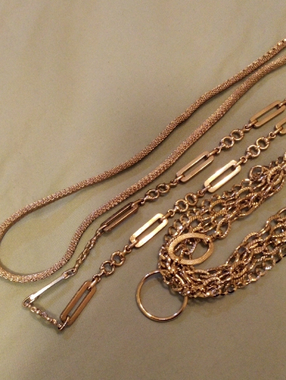 Women's Silver Layered Chains/Necklace and Miscellaneous Jewelry Sets - Picture 5 of 7